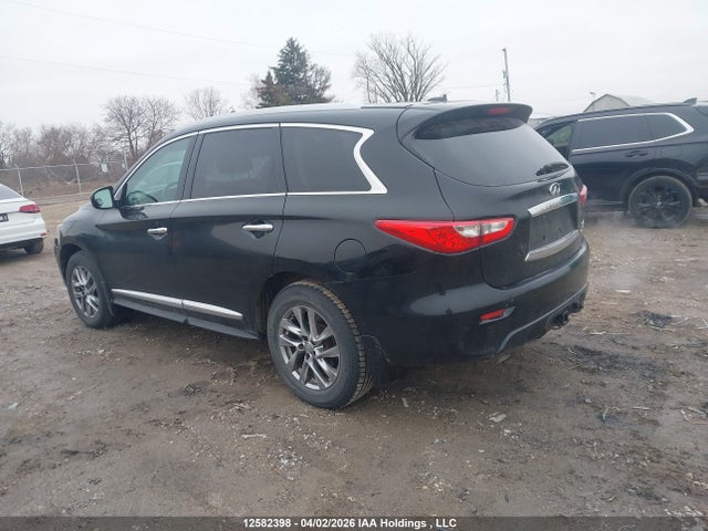2013 Infiniti Jx35 მანქანა იყიდება აუქციონზე, vin: 5N1AL0MM7DC340481, აუქციონის ნომერი: 12582398