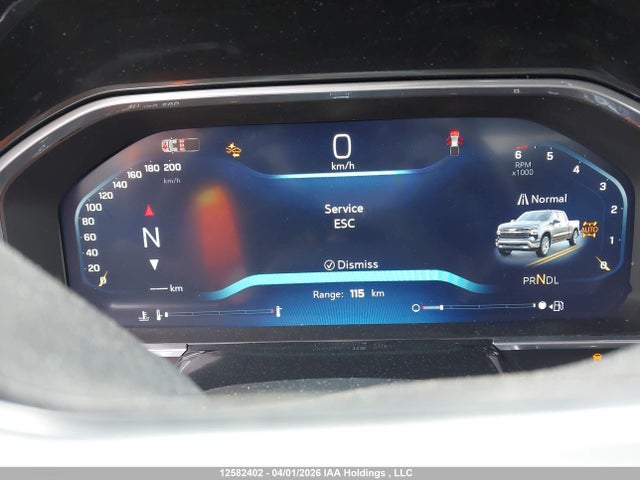 12582402 :رقم المزاد ، 2GCUKDED2T1168648 vin ، 2026 Chevrolet Silverado K1500 Lt مزاد بيع