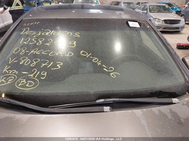 Aukcja sprzedaży 2008 Honda Accord Ex, vin: 1HGCP267X8A808713, numer aukcji: 12582419