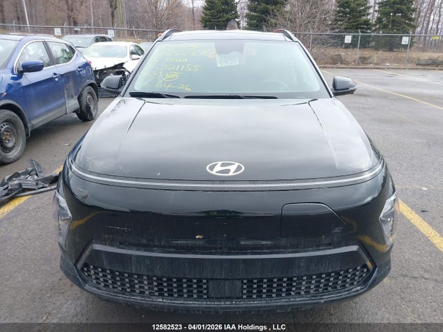 2025 Hyundai Kona Electric Preferred With Ultimate Package მანქანა იყიდება აუქციონზე, vin: KM8HE3A66SU021158, აუქციონის ნომერი: 12582523