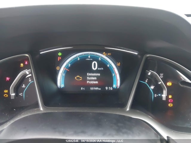 Aukcja sprzedaży 2016 Honda Civic Ex-t, vin: 2HGFC1F47GH101304, numer aukcji: 12582546