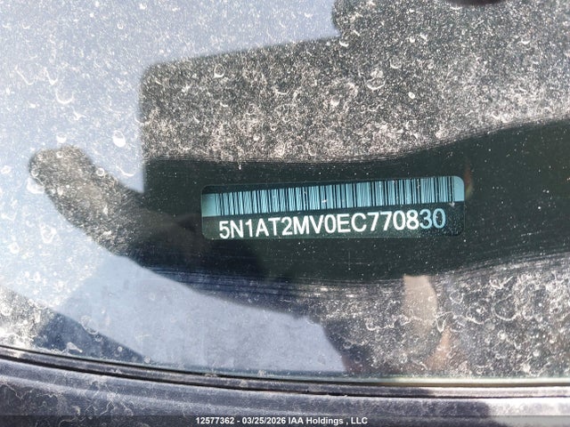 2014 Nissan Rogue S/sl/sv მანქანა იყიდება აუქციონზე, vin: 5N1AT2MV0EC770830, აუქციონის ნომერი: 12577362
