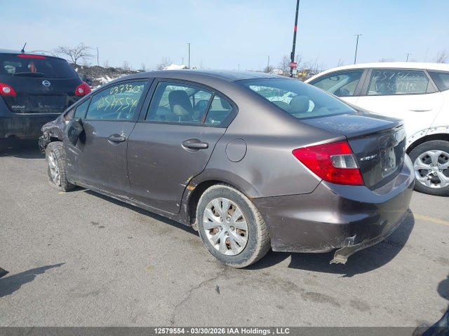 Продажа на аукционе авто 2012 Honda Civic Lx, vin: 2HGFB2F42CH037370, номер лота: 12579554