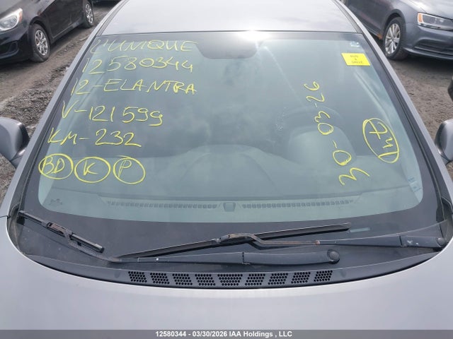 Продажа на аукционе авто 2012 Hyundai Elantra Gl, vin: 5NPDH4AE6CH121599, номер лота: 12580344