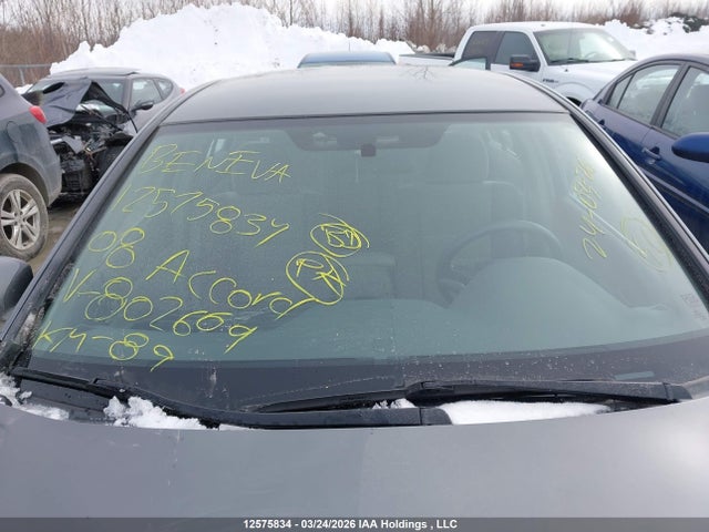 12575834 :رقم المزاد ، 1HGCP26378A802669 vin ، 2008 Honda Accord Lx مزاد بيع