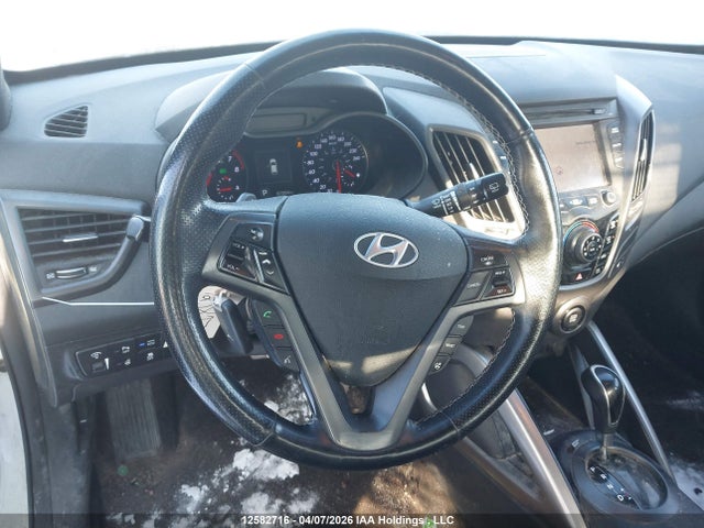 12582716 :رقم المزاد ، KMHTC6AE7GU266471 vin ، 2016 Hyundai Veloster Turbo مزاد بيع