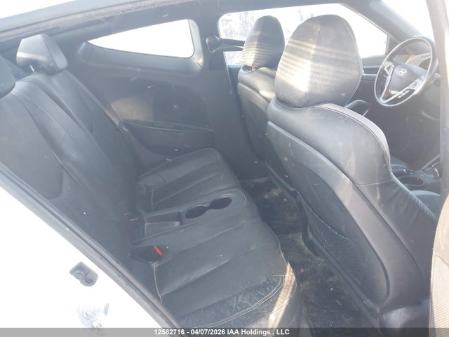 12582716 :رقم المزاد ، KMHTC6AE7GU266471 vin ، 2016 Hyundai Veloster Turbo مزاد بيع
