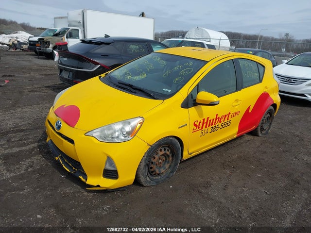 2012 Toyota Prius C მანქანა იყიდება აუქციონზე, vin: JTDKDTB3XC1024598, აუქციონის ნომერი: 12582732