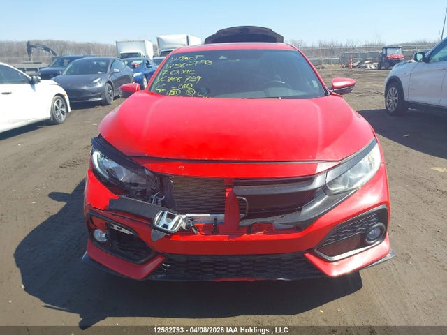 12582793 :رقم المزاد ، SHHFK7H44HU308739 vin ، 2017 Honda Civic مزاد بيع