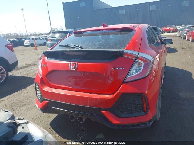 12582793 :رقم المزاد ، SHHFK7H44HU308739 vin ، 2017 Honda Civic مزاد بيع