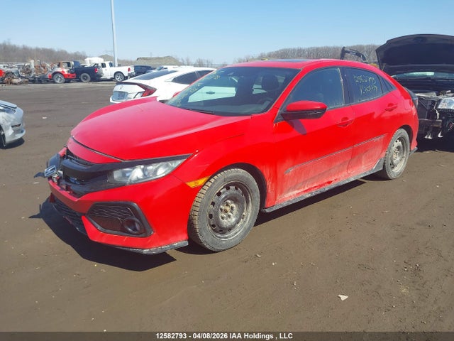 12582793 :رقم المزاد ، SHHFK7H44HU308739 vin ، 2017 Honda Civic مزاد بيع