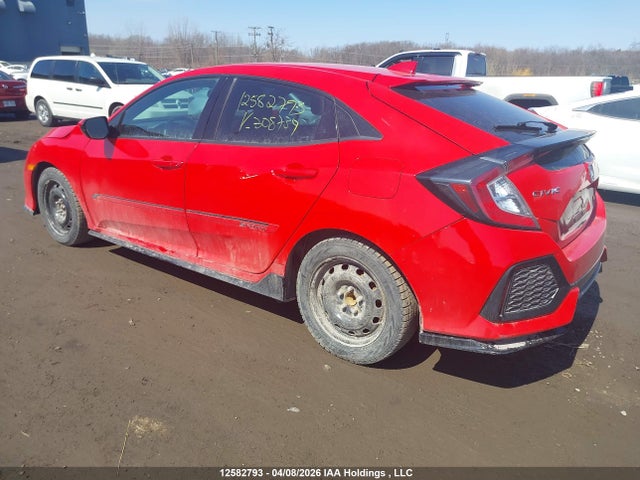 12582793 :رقم المزاد ، SHHFK7H44HU308739 vin ، 2017 Honda Civic مزاد بيع