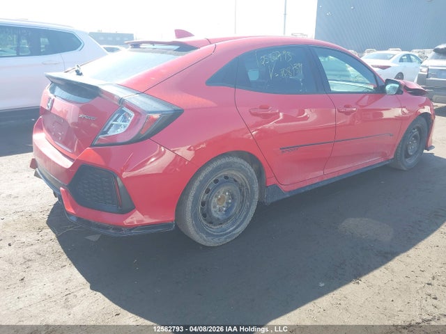 12582793 :رقم المزاد ، SHHFK7H44HU308739 vin ، 2017 Honda Civic مزاد بيع