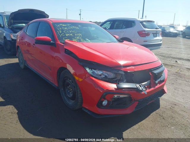 12582793 :رقم المزاد ، SHHFK7H44HU308739 vin ، 2017 Honda Civic مزاد بيع