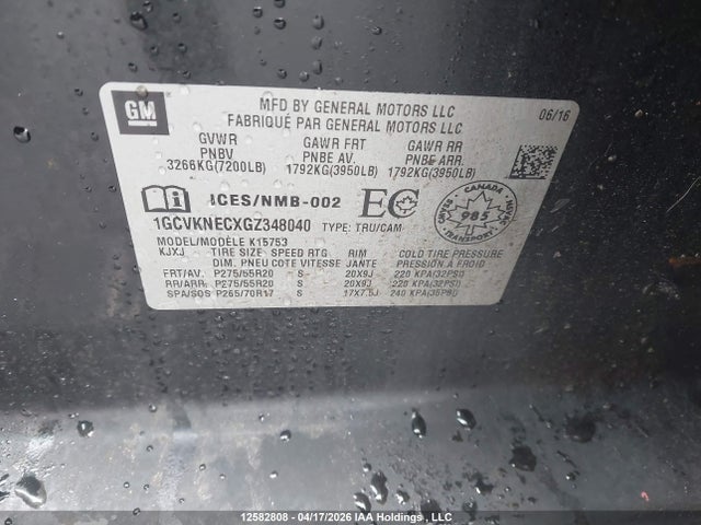 1GCVKNECXGZ348040 Chevrolet Silverado 1500 Wt