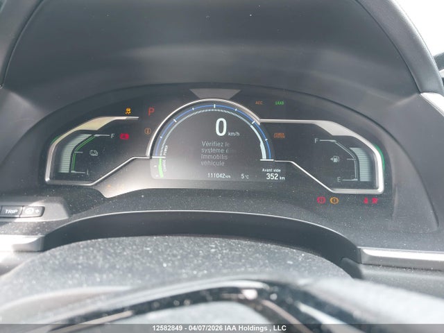 JHMZC5F14JC800052 Honda CLARITY PLUG-IN HYBRID