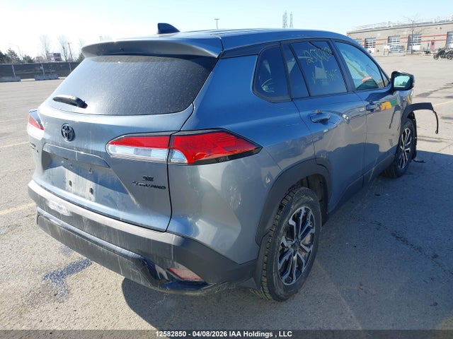2025 Toyota Corolla Cross Hybrid Se მანქანა იყიდება აუქციონზე, vin: 7MUFBABG7SV075465, აუქციონის ნომერი: 12582850