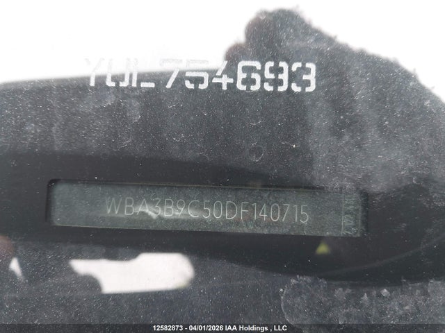 2013 Bmw 335i Xdrive მანქანა იყიდება აუქციონზე, vin: WBA3B9C50DF140715, აუქციონის ნომერი: 12582873