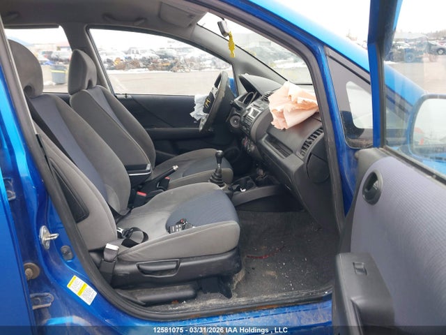 12581075 :رقم المزاد ، JHMGD37248S804604 vin ، 2008 Honda Fit Dx مزاد بيع