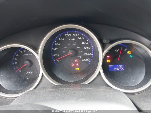 12581075 :رقم المزاد ، JHMGD37248S804604 vin ، 2008 Honda Fit Dx مزاد بيع