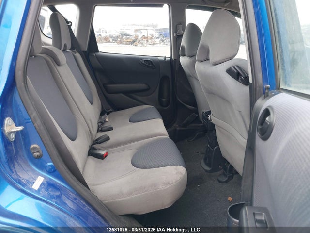 12581075 :رقم المزاد ، JHMGD37248S804604 vin ، 2008 Honda Fit Dx مزاد بيع