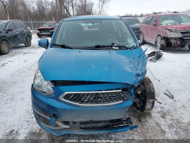 12539281 :رقم المزاد ، ML32A3HJ0JH012711 vin ، 2018 Mitsubishi Mirage Es مزاد بيع