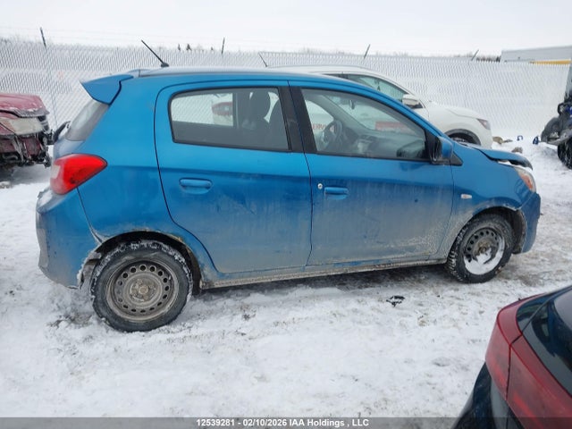 12539281 :رقم المزاد ، ML32A3HJ0JH012711 vin ، 2018 Mitsubishi Mirage Es مزاد بيع