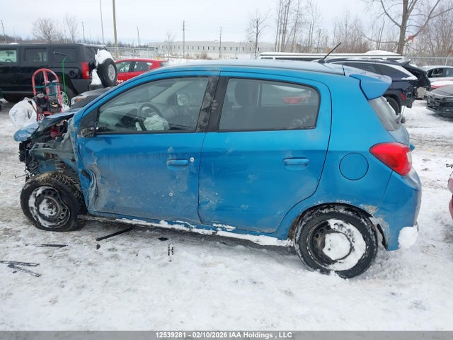 12539281 :رقم المزاد ، ML32A3HJ0JH012711 vin ، 2018 Mitsubishi Mirage Es مزاد بيع