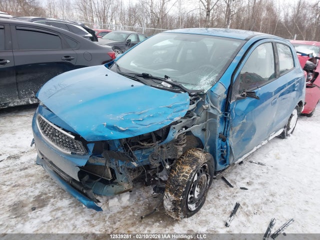 12539281 :رقم المزاد ، ML32A3HJ0JH012711 vin ، 2018 Mitsubishi Mirage Es مزاد بيع