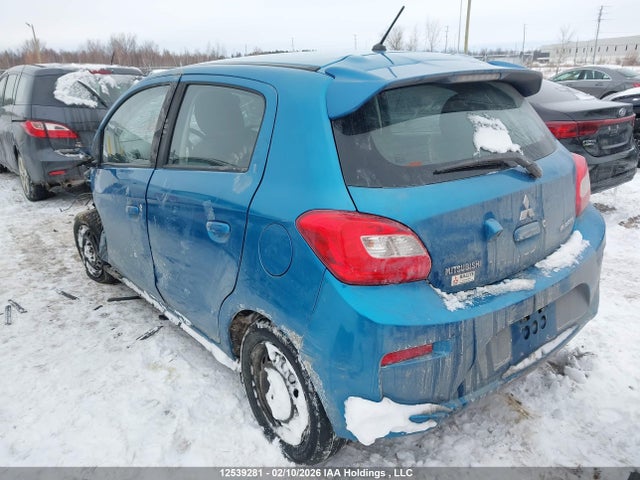 12539281 :رقم المزاد ، ML32A3HJ0JH012711 vin ، 2018 Mitsubishi Mirage Es مزاد بيع