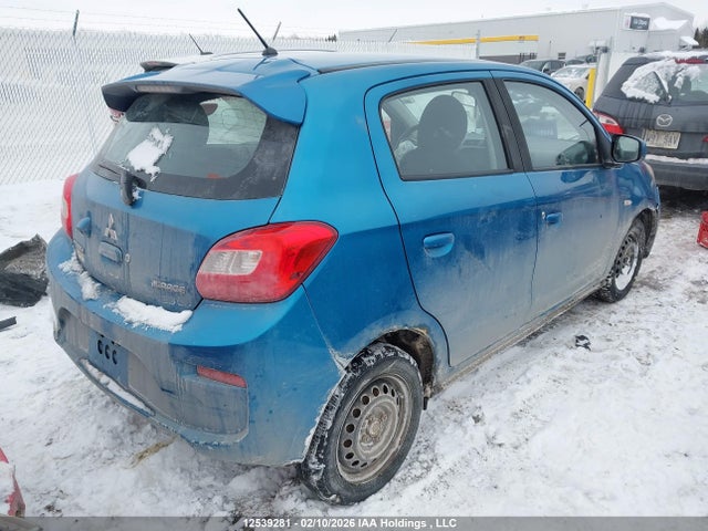 12539281 :رقم المزاد ، ML32A3HJ0JH012711 vin ، 2018 Mitsubishi Mirage Es مزاد بيع