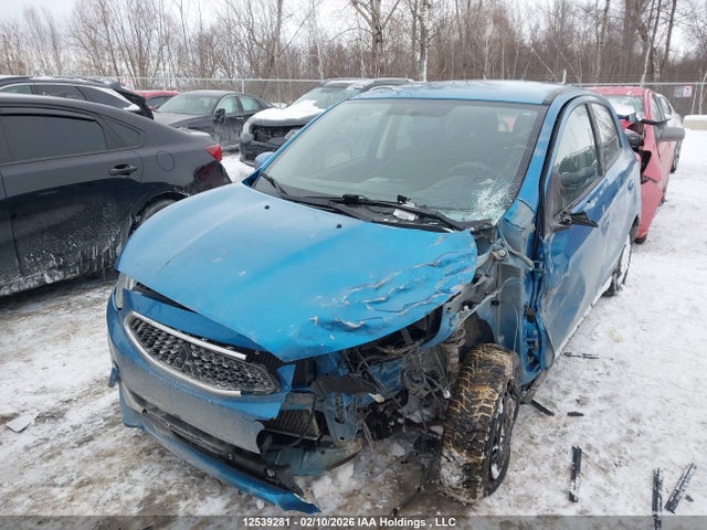 12539281 :رقم المزاد ، ML32A3HJ0JH012711 vin ، 2018 Mitsubishi Mirage Es مزاد بيع