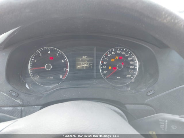 12542676 :رقم المزاد ، 3VWBX7AJ4CM306752 vin ، 2012 Volkswagen Jetta 2.5l Comfortline/2.5l Sportline مزاد بيع