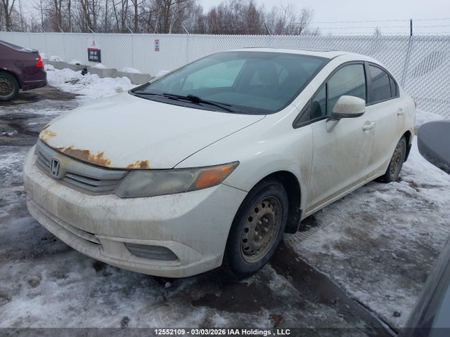 12552109 :رقم المزاد ، 2HGFB2F57CH049930 vin ، 2012 Honda Civic Ex مزاد بيع