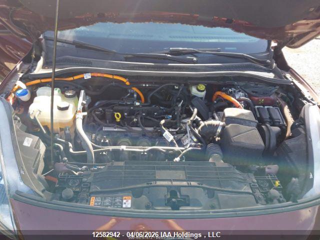 12582942 :رقم المزاد ، 1FMCU9BZ7MUA44377 vin ، 2021 Ford Escape Hybrid مزاد بيع