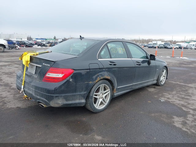 Aukcja sprzedaży 2012 Mercedes-benz C 350 4matic, vin: WDDGF8JB1CA604513, numer aukcji: 12578904