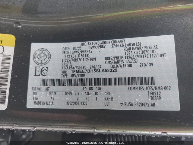 Ford Bronco Big Bend 2025 1FMEE7BH5SLA58329 Image 9