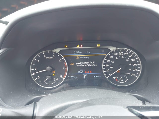 12582956 :رقم المزاد ، 1N4BL4CW1SN361174 vin ، 2025 Nissan Altima Sr مزاد بيع