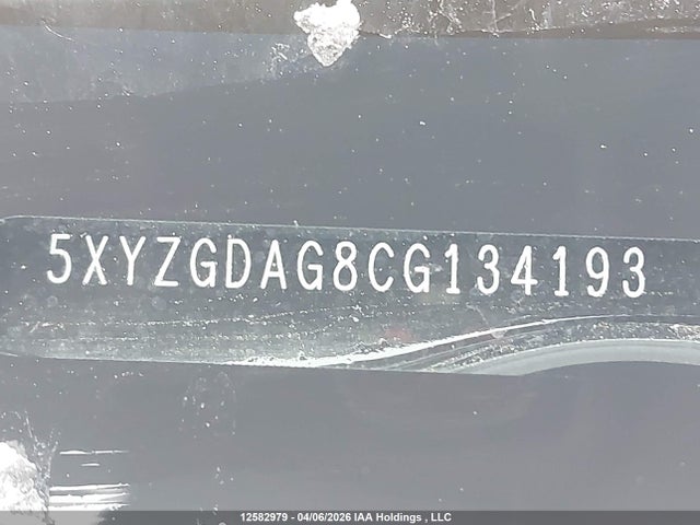 Продаж на аукціоні авто 2012 Hyundai Santa Fe Gls, vin: 5XYZGDAG8CG134193, номер лоту: 12582979