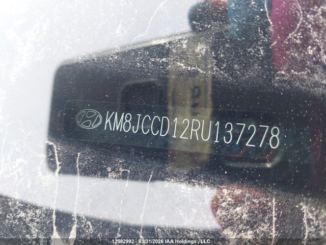 KM8JCCD12RU137278 Hyundai Tucson Sel Convenience