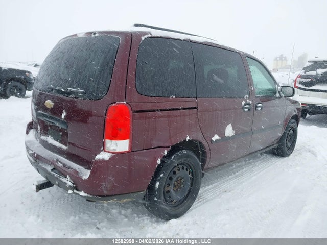 12582998 :رقم المزاد ، 1GNDU23189D107798 vin ، 2009 Chevrolet Uplander Ls مزاد بيع