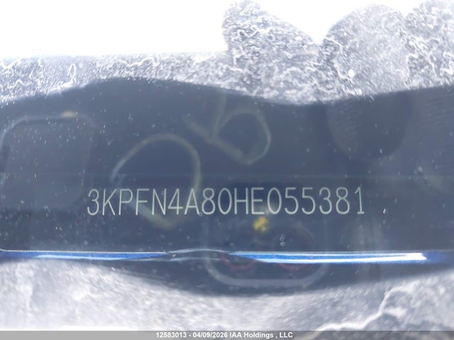 3KPFN4A80HE055381 KIA Forte Ex/sx