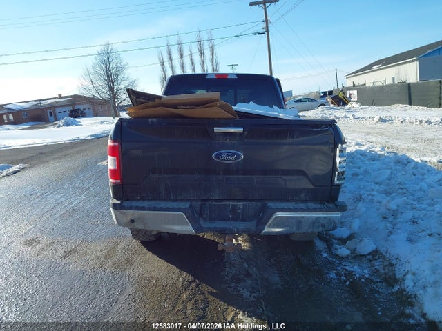 2018 Ford F150 Supercrew მანქანა იყიდება აუქციონზე, vin: 1FTFW1E53JFD56802, აუქციონის ნომერი: 12583017