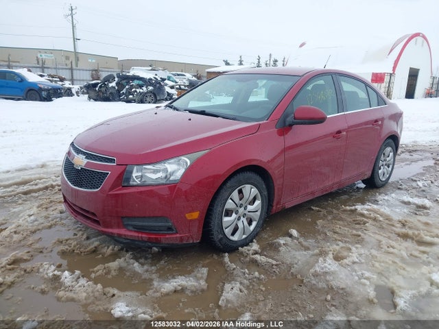 12583032 :رقم المزاد ، 1G1PF5SC3C7161397 vin ، 2012 Chevrolet Cruze Lt مزاد بيع