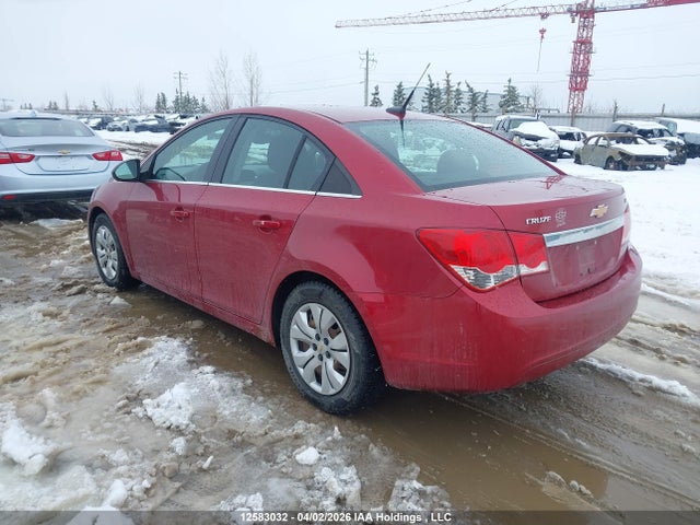 12583032 :رقم المزاد ، 1G1PF5SC3C7161397 vin ، 2012 Chevrolet Cruze Lt مزاد بيع
