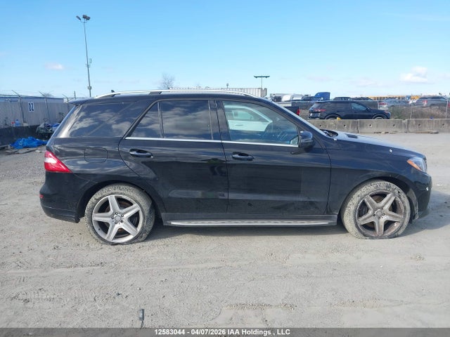 12583044 :رقم المزاد ، 4JGDA5GBXFA562070 vin ، 2015 Mercedes-benz Ml 400 4matic مزاد بيع