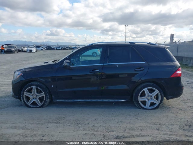12583044 :رقم المزاد ، 4JGDA5GBXFA562070 vin ، 2015 Mercedes-benz Ml 400 4matic مزاد بيع
