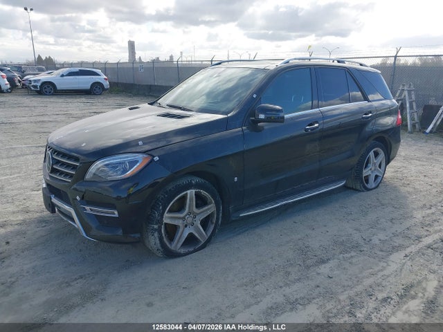 12583044 :رقم المزاد ، 4JGDA5GBXFA562070 vin ، 2015 Mercedes-benz Ml 400 4matic مزاد بيع