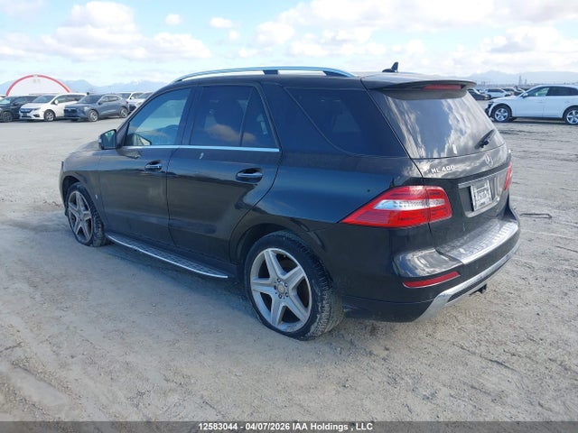 12583044 :رقم المزاد ، 4JGDA5GBXFA562070 vin ، 2015 Mercedes-benz Ml 400 4matic مزاد بيع