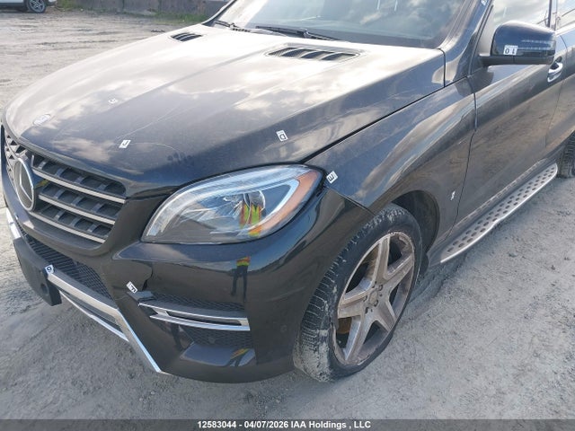 12583044 :رقم المزاد ، 4JGDA5GBXFA562070 vin ، 2015 Mercedes-benz Ml 400 4matic مزاد بيع